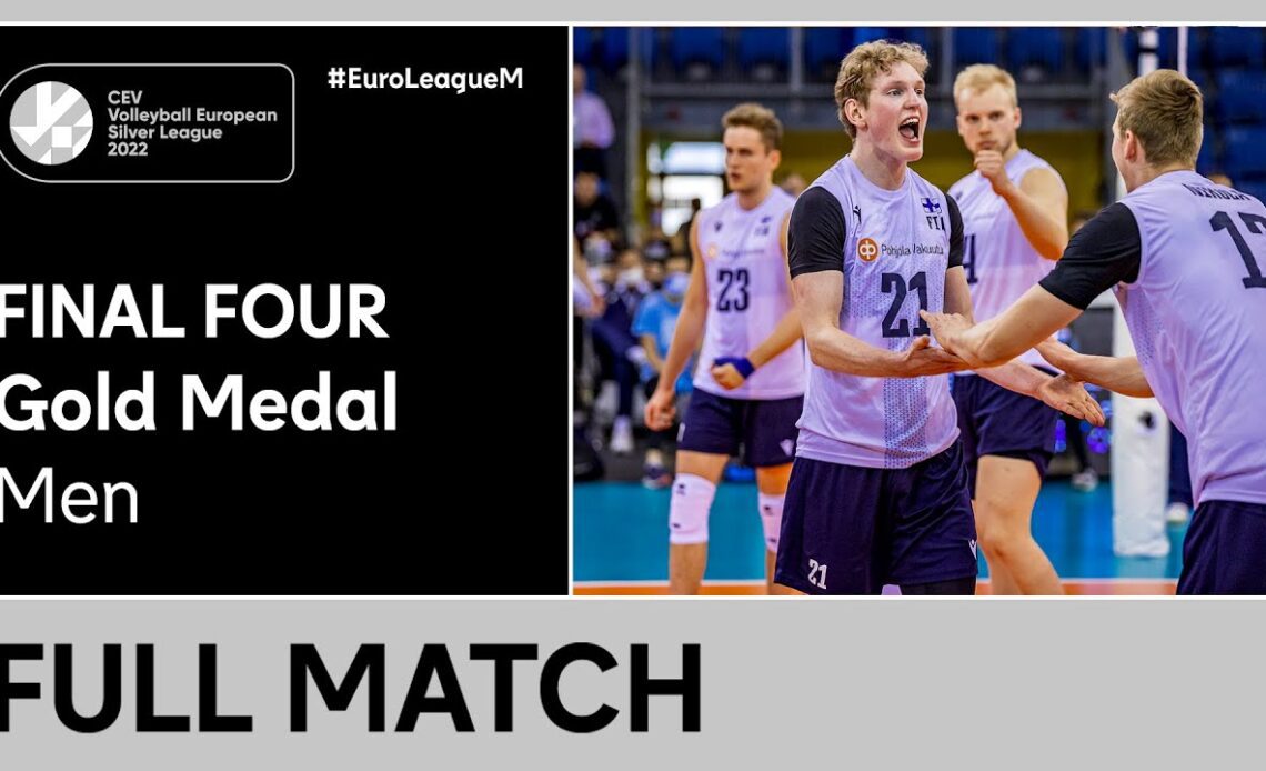 Full Match | Finland vs. Romania - CEV Volleyball European Silver League 2022