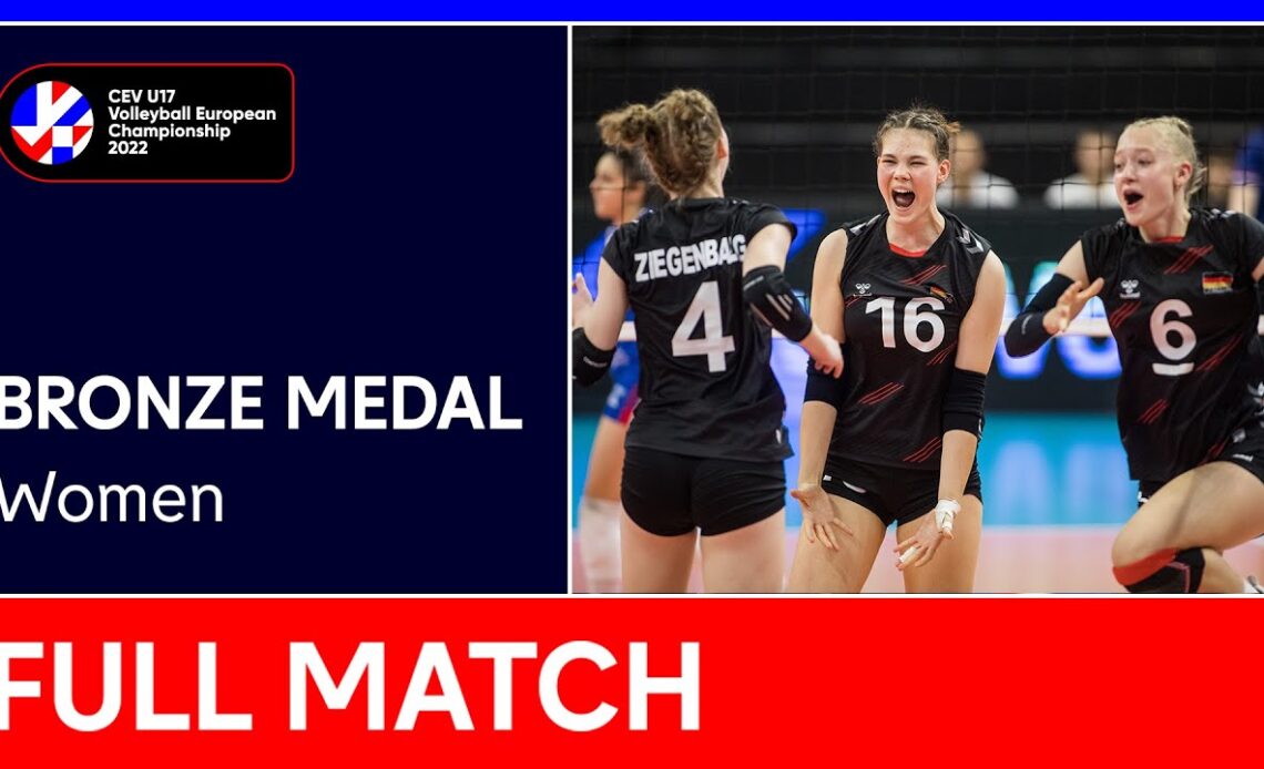 Full Match Germany vs. Serbia CEV U17 Volleyball European