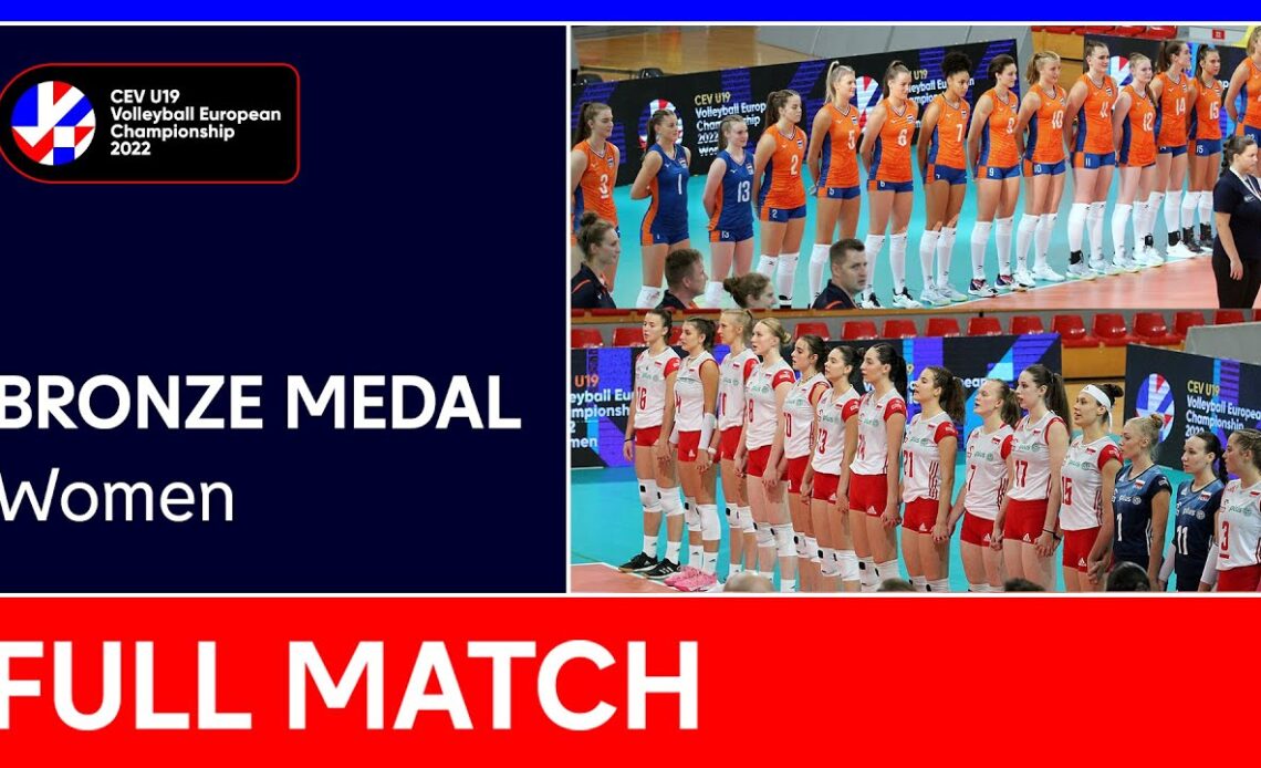 Full Match | The Netherlands vs. Poland - CEV U19 Volleyball European Championship 2022