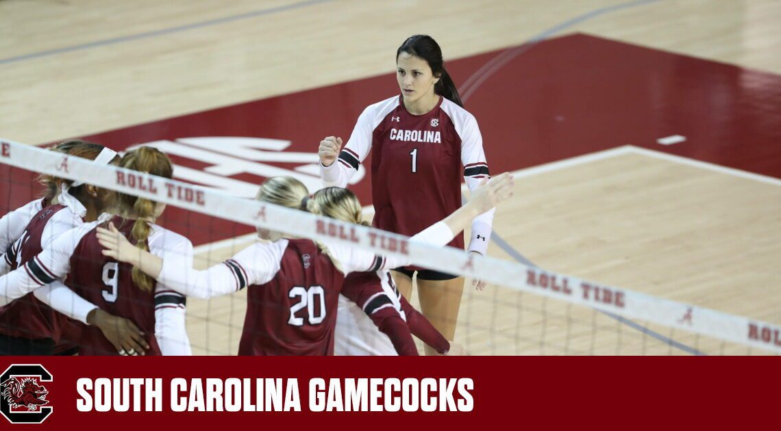 Gamecocks Drop Sunday Rematch at Alabama – University of South Carolina Athletics