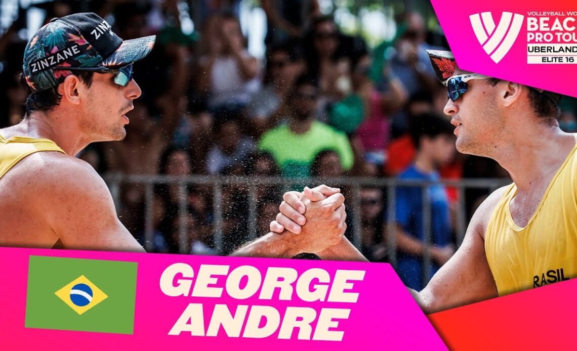 George / Andre 🇧🇷 | Road to Gold | Uberlândia 2022 #BeachProTour