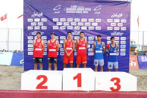 HA LIKEJIANG AND WU JIAXIN CEMENT CHAMPIONS STATUS AT CONCLUDED AVC BEACH TOUR BANDAR ABBAS OPEN IN IRAN