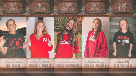 Huskers Sign Top-Ranked Volleyball Class