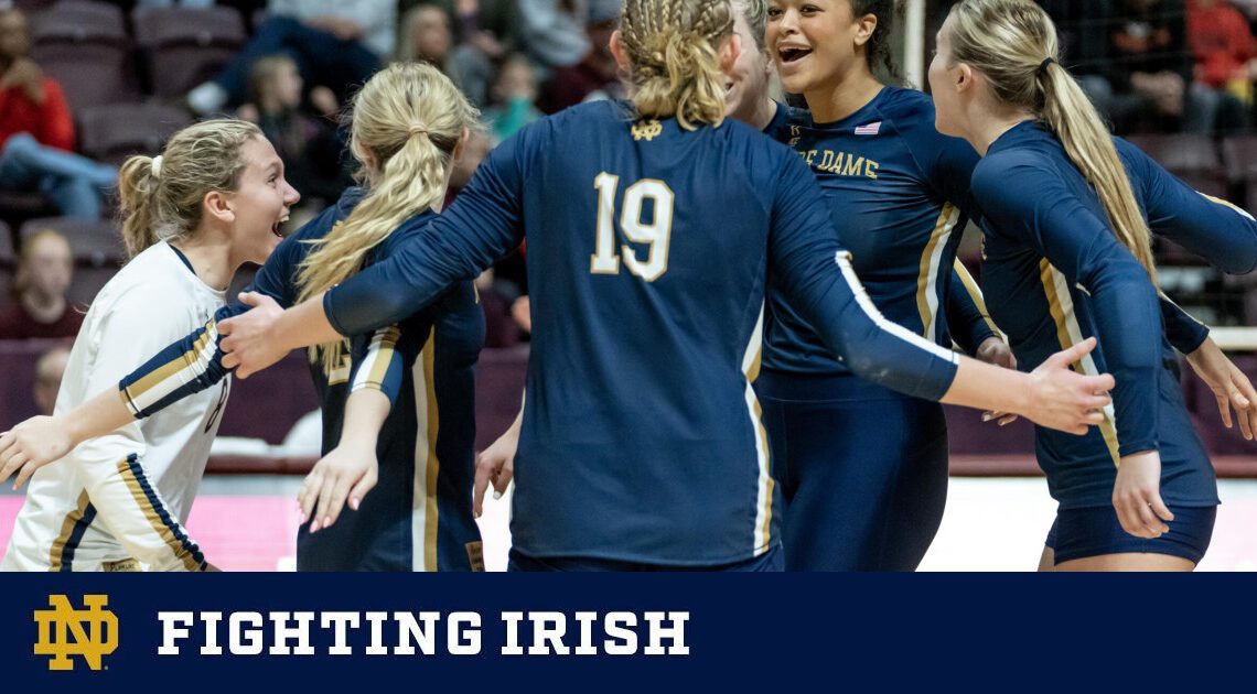 Irish Take Down Hokies in Final Regular Season Match – Notre Dame Fighting Irish – Official Athletics Website