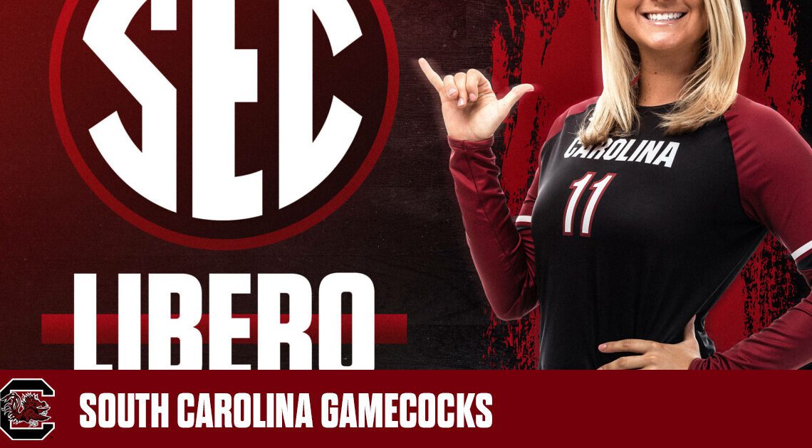 Jenna Hampton Named SEC Libero of the Year – University of South Carolina Athletics