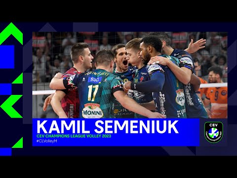 Kamil Semeniuk Has Found a New Volleyball Home in Perugia - Top Plays