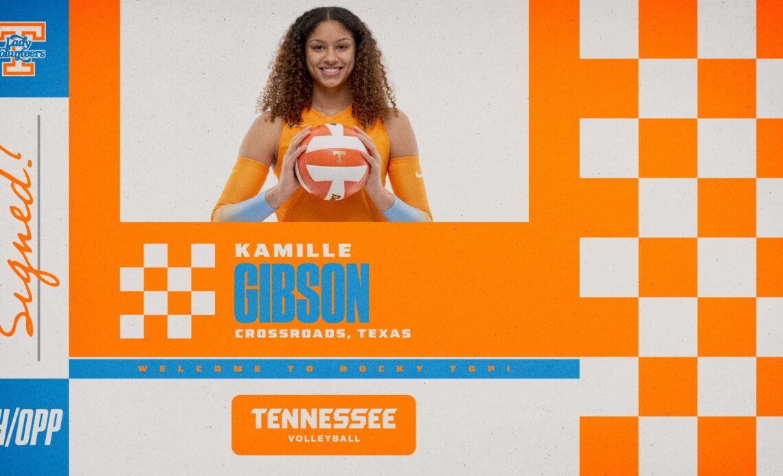 Kamille Gibson Joins Tennessee Volleyball Program