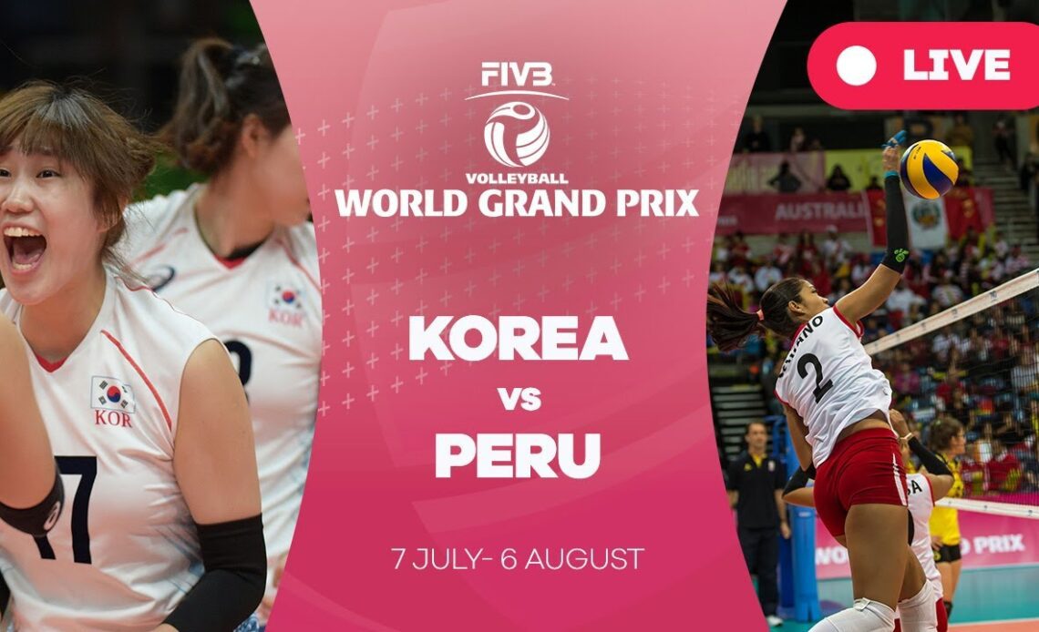 Korea v Peru - Group 2: 2017 FIVB Volleyball World Grand Prix