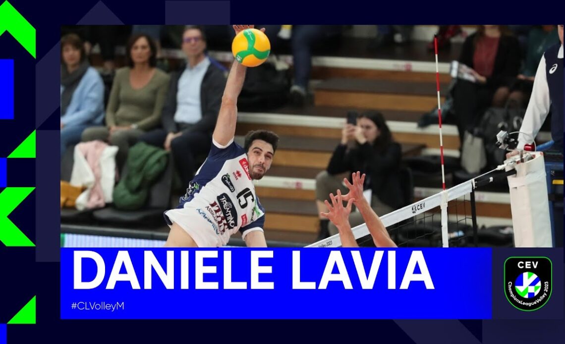 MVP Daniele Lavia Top Plays from Čez Karlovarsko vs  Trentino Itas - CEV Champions League Volley