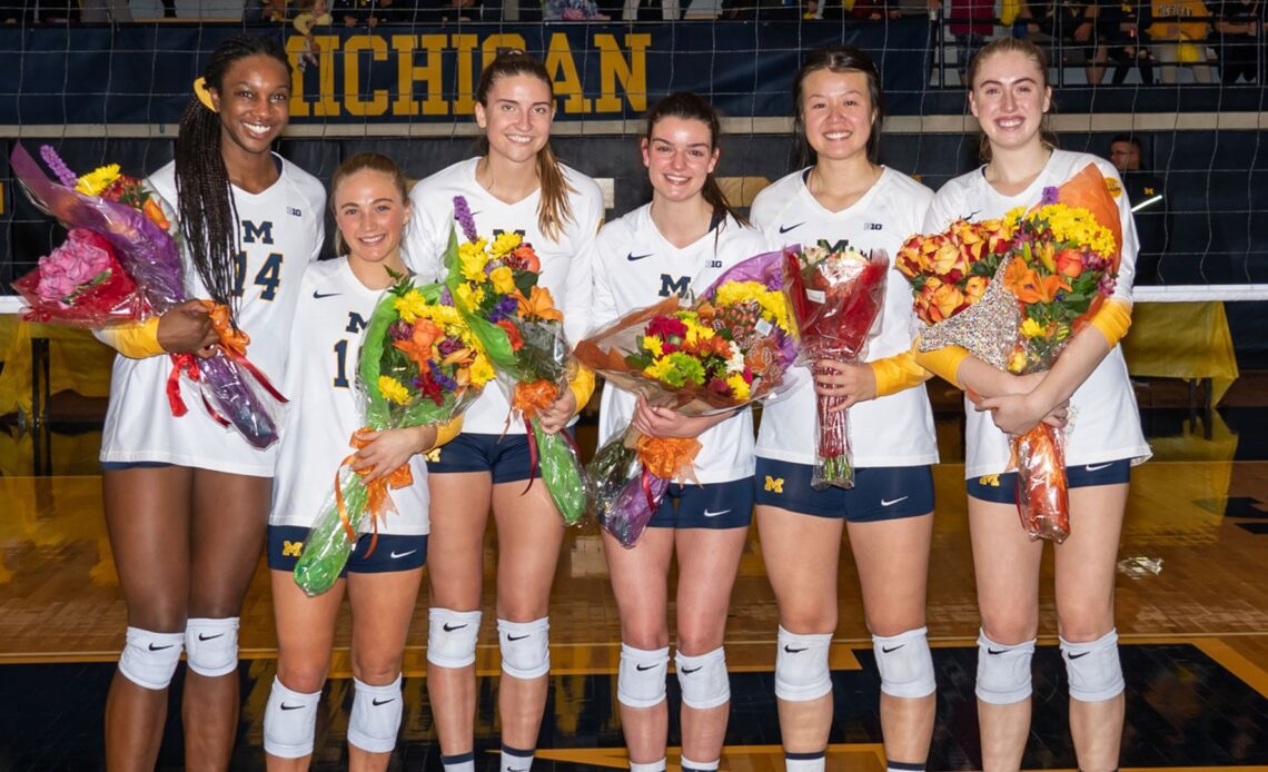 Michigan Executes Season Sweep of Rutgers with Dominant Senior Night Win