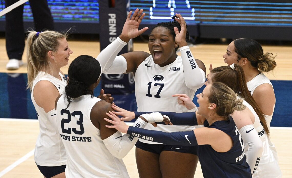 No. 11 Women's Volleyball at Northwestern Wednesday, Hosts Purdue Friday