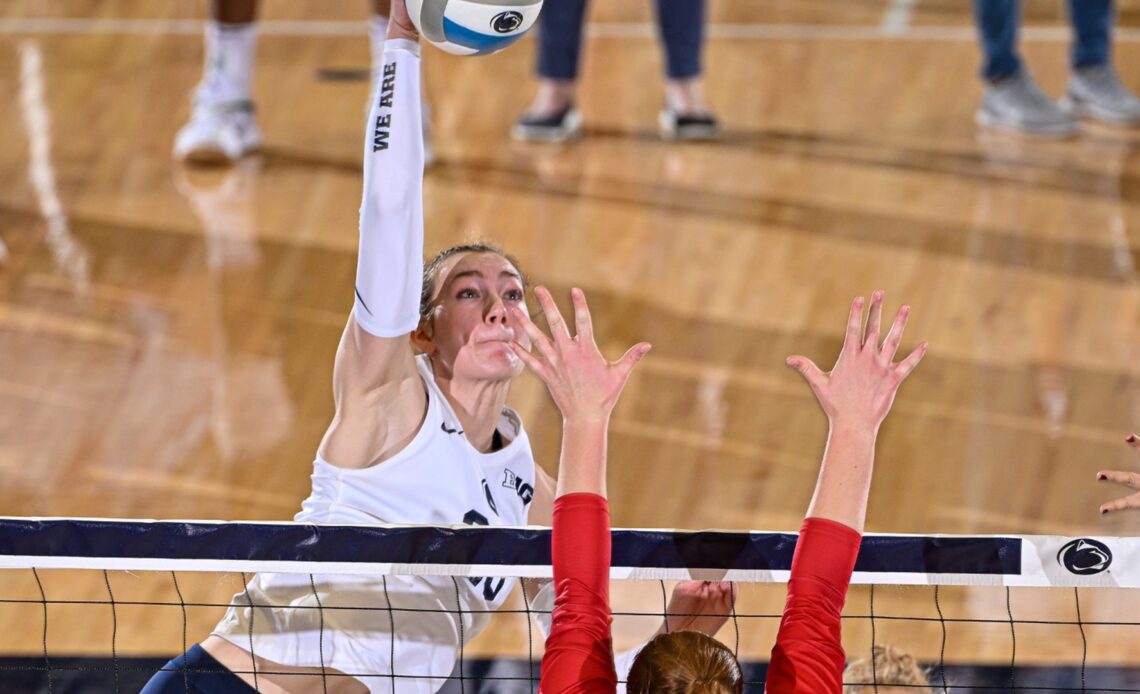 No. 15 Penn State Hosts Maryland for B1G Network Match Wednesday