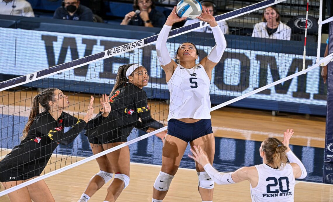 No. 15 Penn State Set for Sunday Match at Rutgers