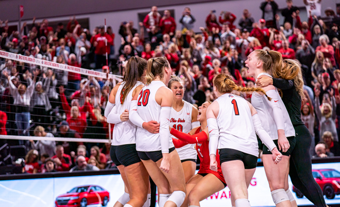 Ohio State surges past Nebraska in latest college volleyball Power 10 rankings