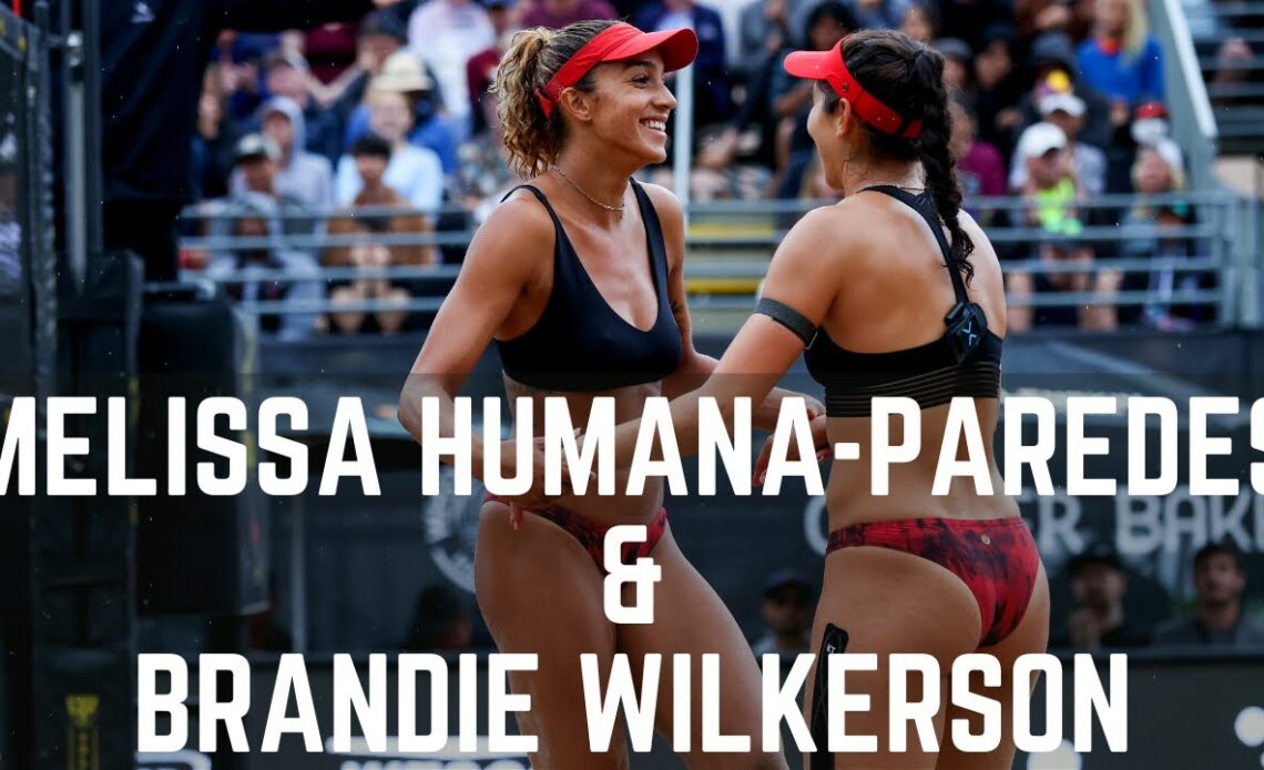 PERFECT: Melissa Humana-Paredes and Brandie Wilkerson have 'nailed the timing' of new team