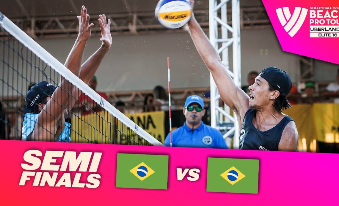 Pedro Soberg / Arthur vs. Renato / Vitor Felipe - Semi Final Highlights Uberlândia 22 #BeachProTour