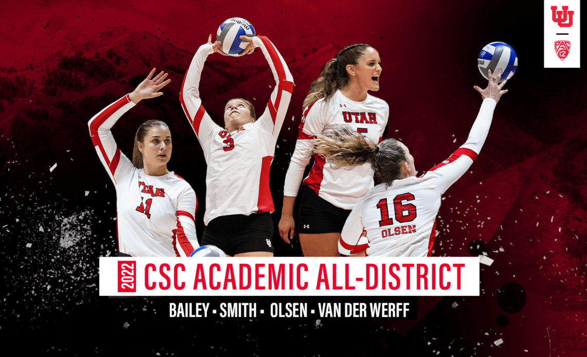 Program-Record Four Utes Earn CSC Academic All-District Honors