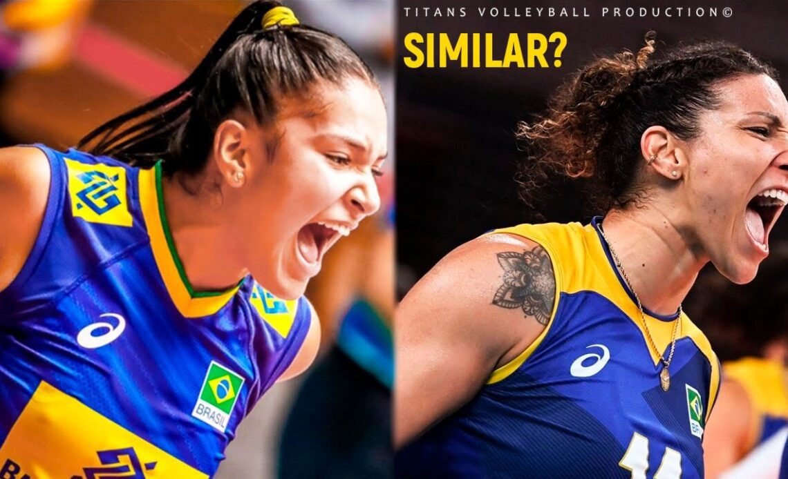 Rising STAR of Brazilian Volleyball Young Tainara Lemos Santos - Similar to Tandara Caixeta?