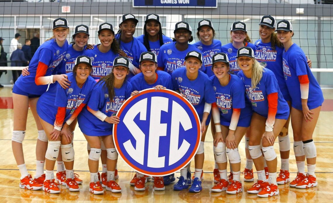 SEC Champs! Gators Top Rebels in Five-Set Thriller to Earn Conference Crown