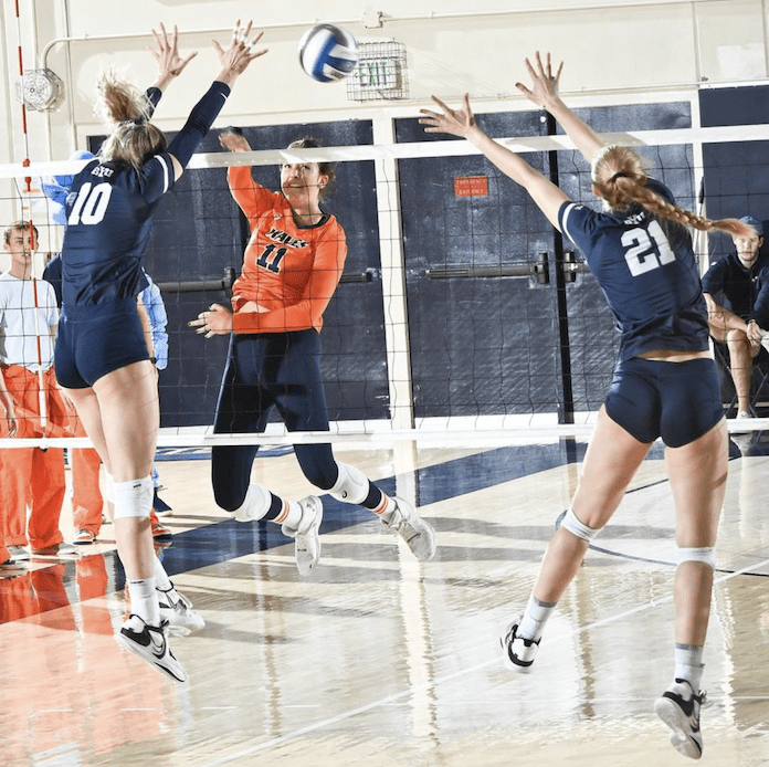 San Diego, Liberty escape upsets, but chaos rules as NCAA volleyball tourneys begin