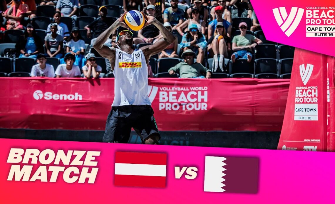 Seidl, R. / Waller vs. Cherif / Ahmed - Bronze Match Highlights Cape Town 2022 #BeachProTour