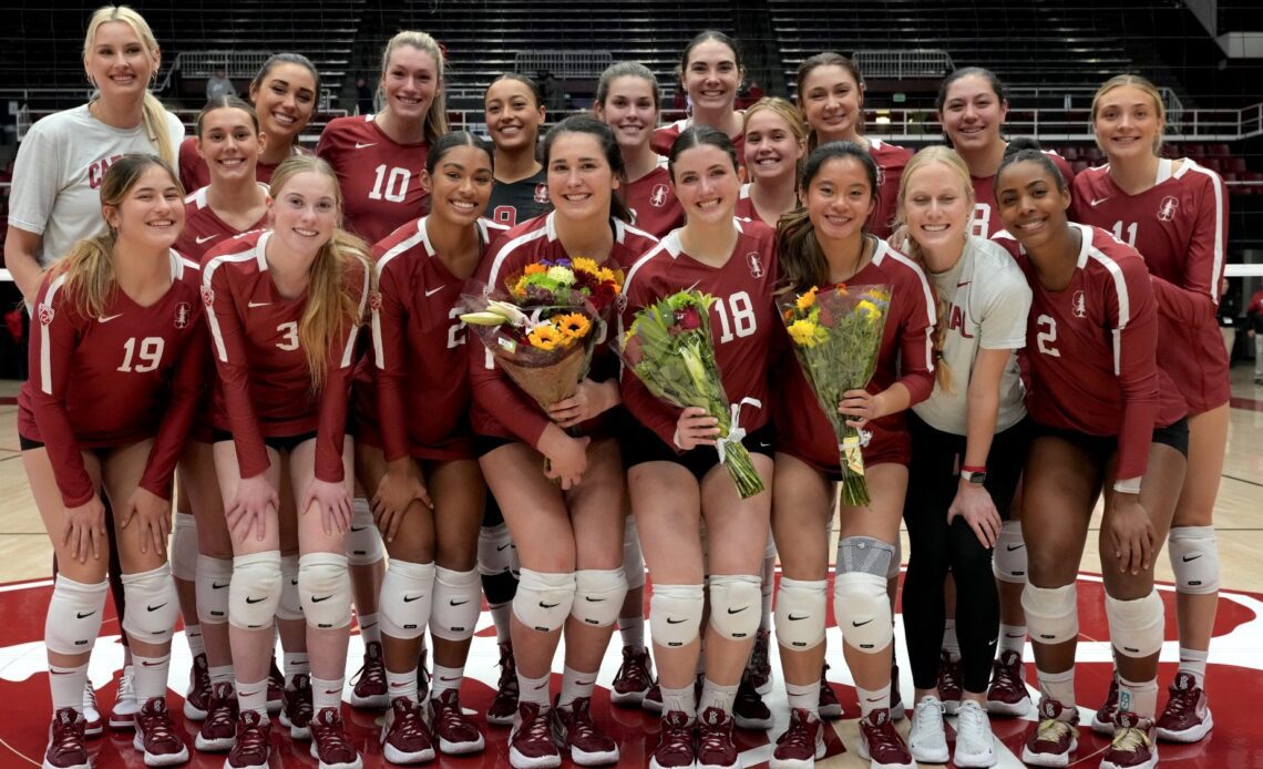 Senior Night Success - Stanford University Athletics