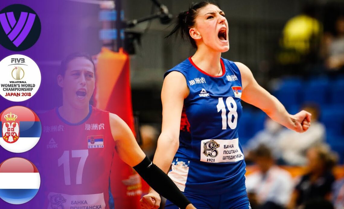 Serbia 🆚 Netherlands - Full Semifinal Match | Women’s World Champs 2018