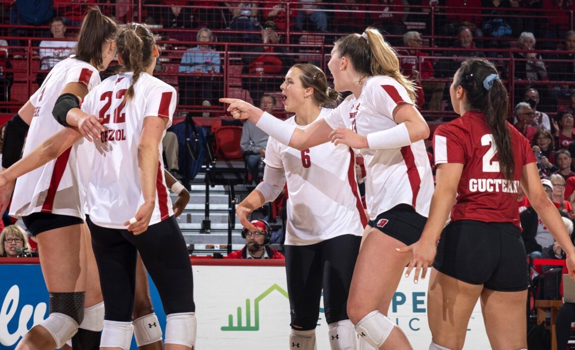 Serving up six: Badgers host NCAA first and second rounds