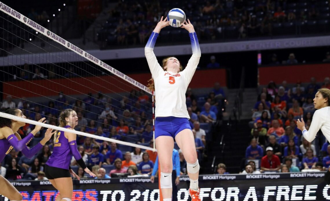 Stucky Earns SEC Setter of the Week Honors