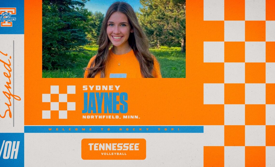 Sydney Jaynes Signs with Tennessee Volleyball