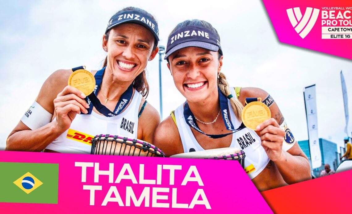 Talita / Thamela 🇧🇷 | Road to Gold | Cape Town 2022 #BeachProTour