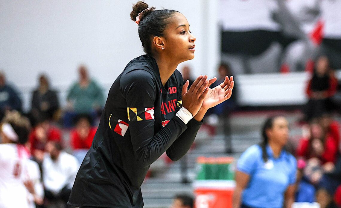 Terps Come From Behind To Top Indiana In Five Sets In Season Finale