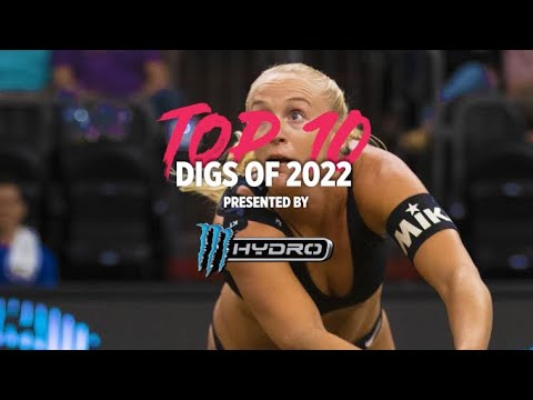 The AVP's 2022 TOP 10 DIGS of the Summer