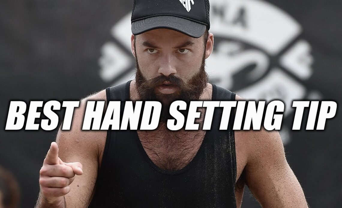 The BEST Hand Setting Tip for Beach Volleyball Players #shorts