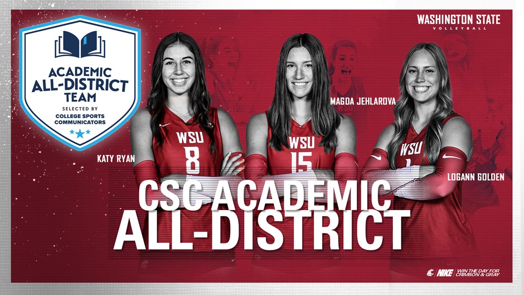 Three Cougars earn CSC Academic All-District honors