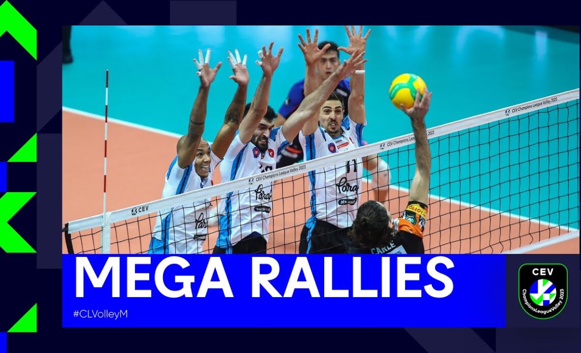 Top 10 Mega Rallies of the Round 2 in the CEV Champions League Volley Men
