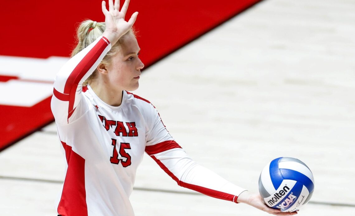 Utah Volleyball Drops Road Match At Colorado To Wrap Up Regular Season