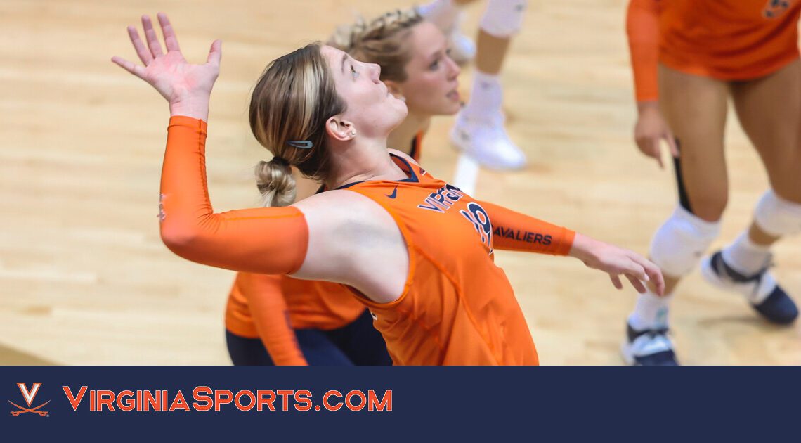 Virginia Volleyball || Turner’s Career Day Not Enough As BC Outlasts Cavaliers in Five Sets