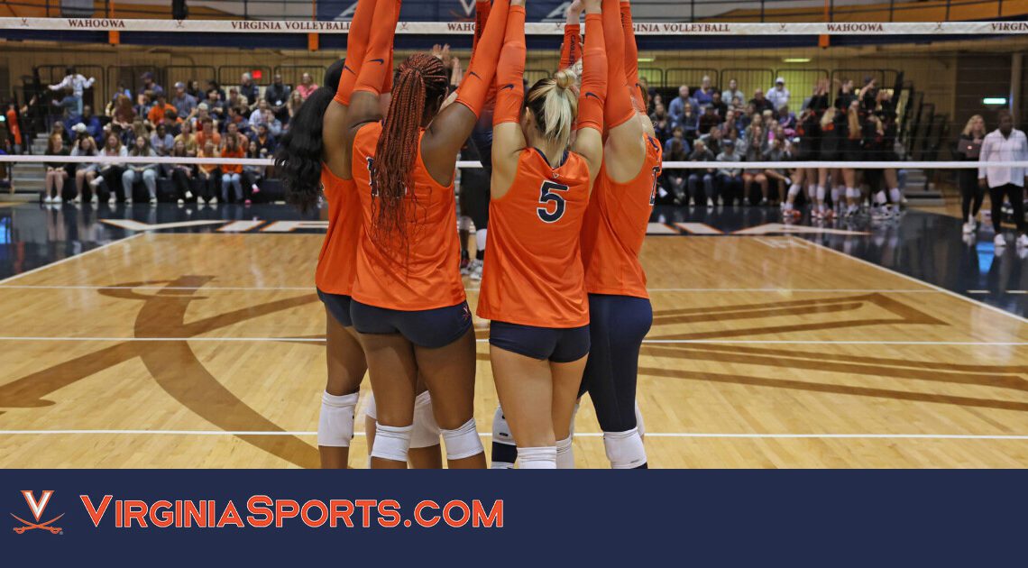 Virginia Volleyball || Virginia Hosts Wake Forest to Conclude 2022 Home Slate