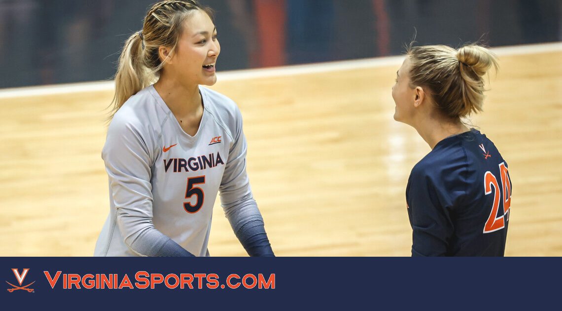 Virginia Volleyball || Virginia Travels to Boston College, Syracuse This Weekend