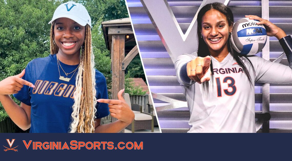 Virginia Volleyball || Wells Signs Lauryn Bowie & Nala Cornegy to Class of 2023