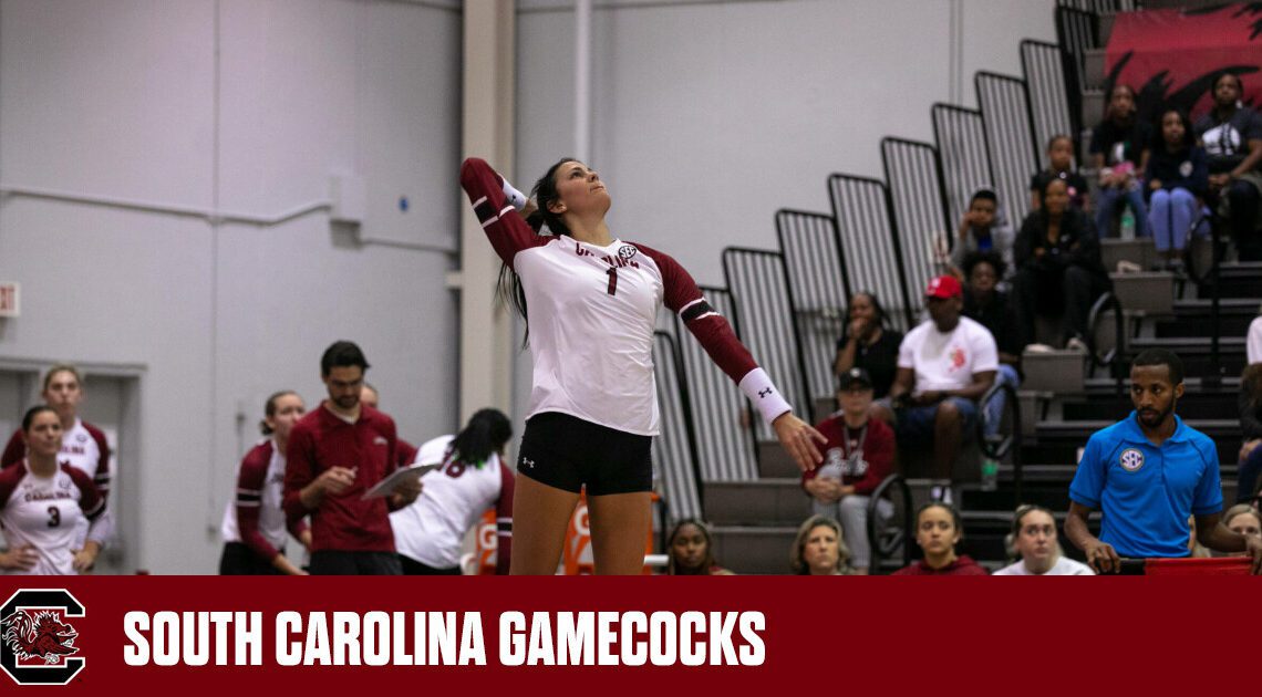 Volleyball Falls in Four Sets to Ole Miss – University of South Carolina Athletics