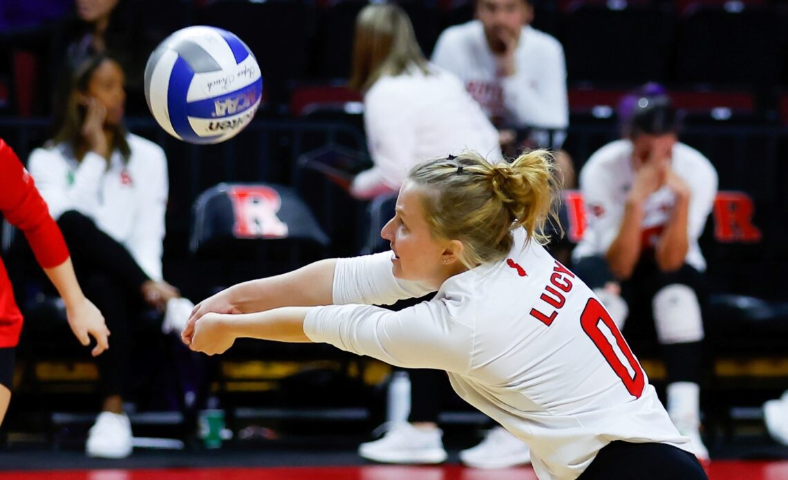 Volleyball Hosts Iowa on Friday and No. 15 Penn State For Black Out on Sunday