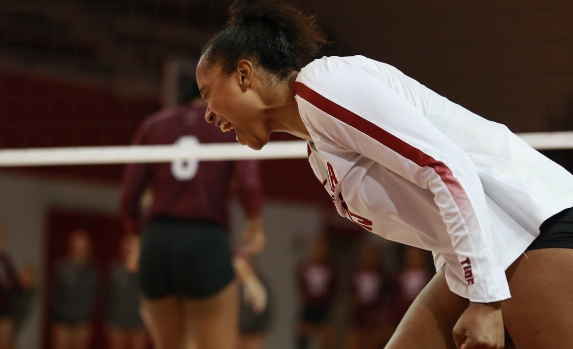 Volleyball Hosts South Carolina for Two Matches this Weekend in Tuscaloosa