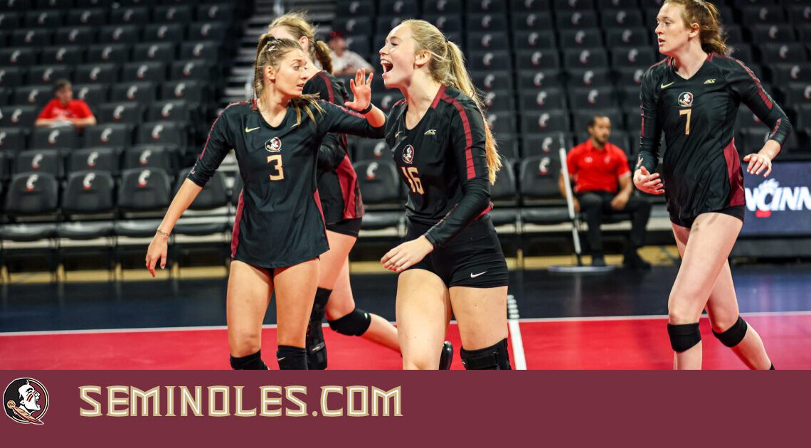 Volleyball Returns Home for Key Matches with Clemson and No. 10 Georgia Tech