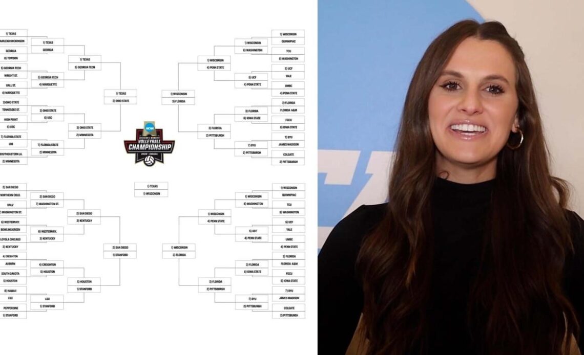 We predicted every match at the 2022 NCAA volleyball tournament, through the national championship