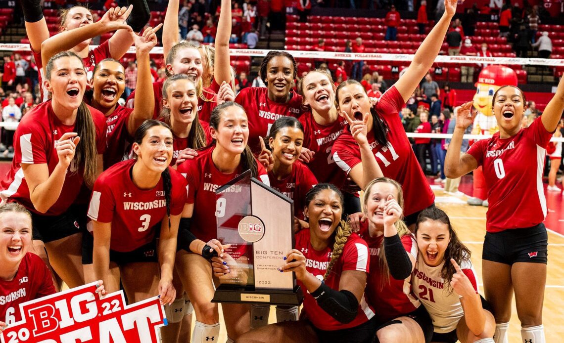 Wisconsin Captures 2022 Big Ten Conference Volleyball Title VCP