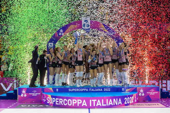 Women’s pro volleyball: Plummer, Conegliano win Italian SuperCup; Cuttino tears it up in Japan