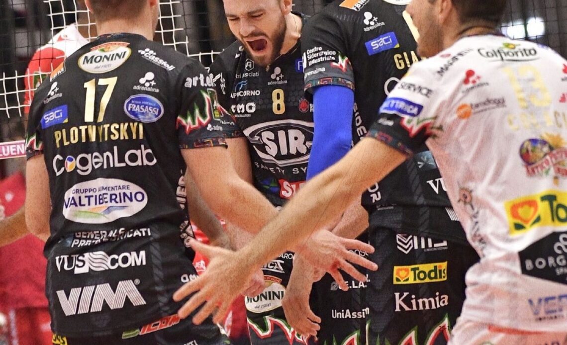 WorldofVolley :: ITA M: Perugia’s 7th win in 7 matches comes after big match against Piacenza