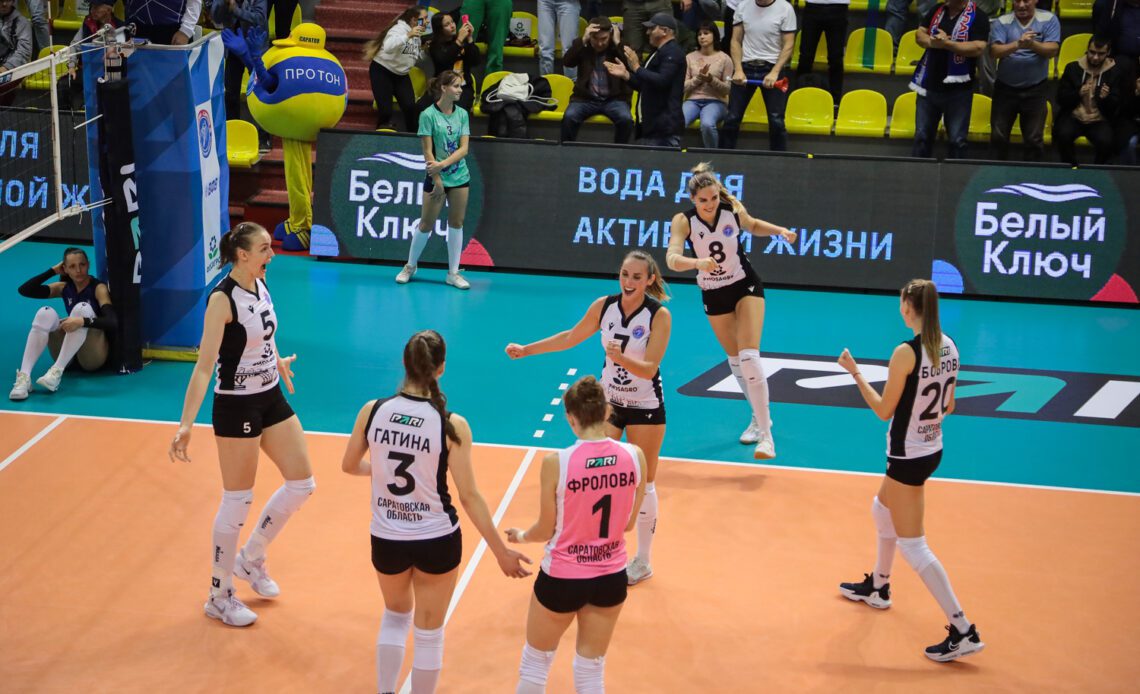 WorldofVolley :: RUS W: Proton’s surprising campaign resumes after wrecking vice champions Uralochka